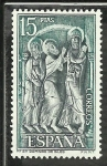 Stamps Spain -  Monasterio Santo Domingo de Silos