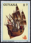 Sellos de America - Guyana -  Grande Francoise