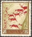Stamps Spain -  1788 - homenaje al pintor desconocido -  cueva de los caballos (castellon)