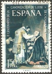 Stamps Spain -  1837 - II centº de la Canonización de San José de Calasanz