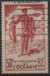 Stamps France -  Pescador