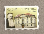 Sellos de Europa - Eslovenia -  70 Años de la Academia de iencias y Artes