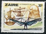Stamps Africa - Democratic Republic of the Congo -  Conquista del Aire
