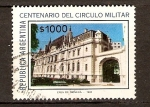 Stamps Argentina -  ACADEMIA  MILITAR