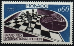 Stamps Monaco -  Ajedrez Gran premio intern. Mónaco