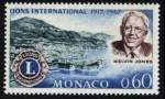 Stamps Monaco -  50 aniv. Lion Internacional