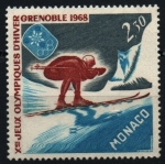 Stamps Monaco -  Grenoble'68