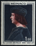 Stamps Monaco -  Pintura- Principes y princesas de Mónaco
