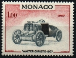 Stamps Monaco -  serie- XXV aniv. G.P. Mónaco
