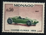 Stamps Monaco -  serie- XXV aniv. G.P. Mónaco