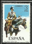 Stamps Spain -  Caballo coraza