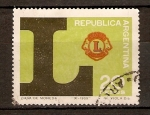 Stamps Argentina -  EMBLEMA  CLUB  DE  LEONES