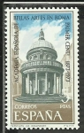 Stamps Spain -  Primer Centenario Academia Española de Bellas Artes en Roma