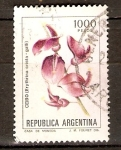 Stamps Argentina -  FLOR  DE  CEIBO