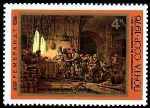 Stamps : Europe : Russia :  370 aniversario del nacimiento de Rembrandt, Parábola de los trabajadores de la viña, Rembrandt (163