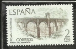 Stamps Spain -  Puente de Alcantara