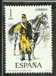 Stamps Spain -  Husar de la Muerte
