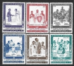 Stamps Vatican City -  404-409 - Canonización de XXII Mártires Africanos