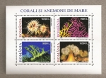 Stamps Romania -  Corales y anémonas del mar