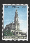 Sellos de Europa - Vaticano -  456 - L Aniversario de las Apariciones de la Virgen de Fátima