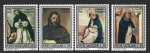 Sellos del Mundo : Europa : Vaticano : 509-512 - VIII Centenario del Nacimiento de Santo Domingo de Guzmán