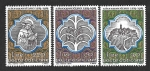 Stamps Vatican City -  558-560 - VII Centenario de la Muerte del Santo Bonaventura de Bagnoregio