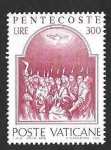 Sellos de Europa - Vaticano -  572 - Pentecostés