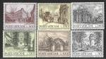 Stamps Vatican City -  601-606 - Turismo por Roma