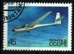 Sellos de Europa - Rusia -  serie- Planeadores soviéticos