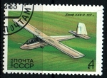 Stamps Russia -  serie- Planeadores soviéticos