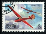Stamps Russia -  serie- Planeadores soviéticos