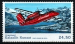 Stamps : Europe : Greenland :  Aviación civil groenlandesa