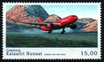 Sellos de Europa - Groenlandia -  Aviación civil groenlandesa