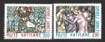 Stamps Vatican City -  679-680 - Liturgia Solemne.