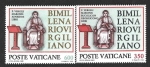 Stamps : Europe : Vatican_City :  685-686 - 2000 Aniversario del Nacimiento de Virgilio