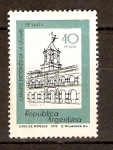Stamps Argentina -  SALÓN  DE  CABILDOS  (SALTA)
