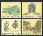 Stamps Vatican City -  733-736 - Instituciones Científicas y Culturales de la Santa Sede