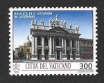 Stamps Vatican City -  918 - Iglesia de San Juan Laterano	