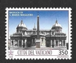Sellos de Europa - Vaticano -  919 - Iglesia de Santa María la Mayor