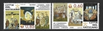 Sellos de Europa - Vaticano -  1386-1387 - ILIX Congreso Eucarístico internacional. Québec