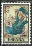 Stamps Spain -  El evangelista san Mateo(E.Rosales)