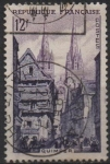 Stamps France -  Street Corner Quimper