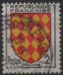 Sellos de Europa - Francia -  Escudos, Angoumois