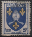 Stamps France -  Escudos, Saintonge