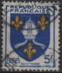 Stamps France -  Escudos, Saintonge