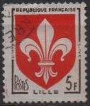 Sellos de Europa - Francia -  Escudos, Lille