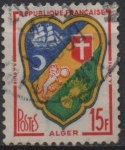 Sellos de Europa - Francia -  Escudos, Algiers