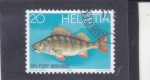 Stamps Switzerland -  Centenario de la Asociación de Pescadores de Suiza