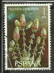 Stamps Spain -  Teucriun Lanigerum