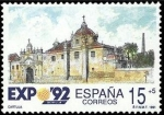 Stamps Spain -  ESPAÑA 1991 3100 Sello Nuevo Exposición Universal Sevilla 1992 Monasterio de Sta. Mª de las Cuevas L